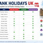 2026 bank holidays uk