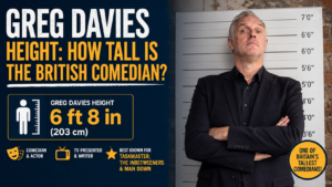greg davies height