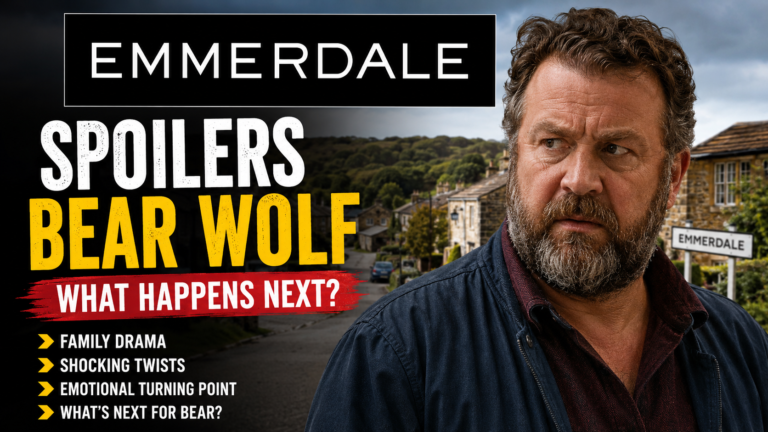 emmerdale spoilers bear wolf