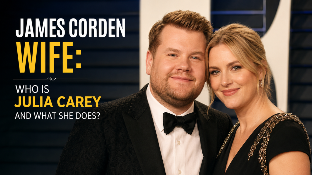 james corden wife