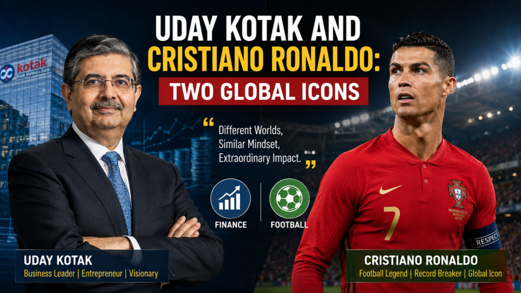uday kotak and cristiano ronaldo