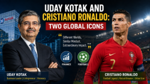 uday kotak and cristiano ronaldo