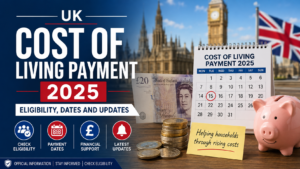 uk cost of living payment 2025