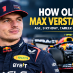 how old is max verstappen